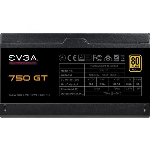 EVGA SuperNOVA 750 GT Power Supply Alternate-Image2/500