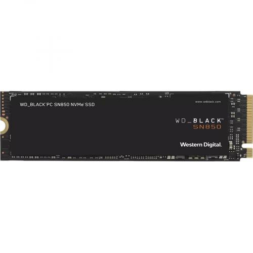 Western Digital Black SN850 WDS200T1X0E 2 TB Solid State Drive   M.2 2280 Internal   PCI Express NVMe (PCI Express 4.0 X4) Alternate-Image2/500