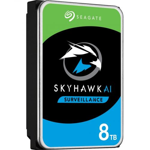 Seagate SkyHawk AI ST8000VE001 8 TB Hard Drive   3.5" Internal   SATA (SATA/600) Alternate-Image2/500