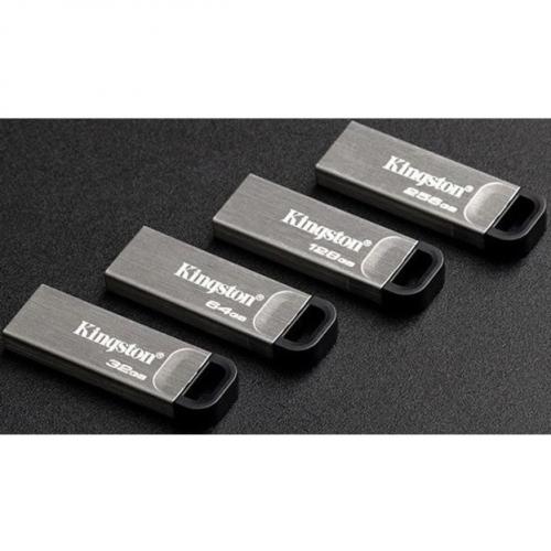 Kingston DataTraveler Kyson 32GB USB 3.2 (Gen 1) Type A Flash Drive Alternate-Image2/500