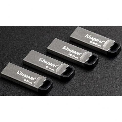 Kingston DataTraveler Kyson 64GB USB 3.2 (Gen 1) Type A Flash Drive Alternate-Image2/500