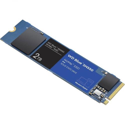Western Digital Blue SN550 WDS200T2B0C 2 TB Solid State Drive   M.2 2280 Internal   PCI Express NVMe (PCI Express NVMe 3.0 X4) Alternate-Image2/500