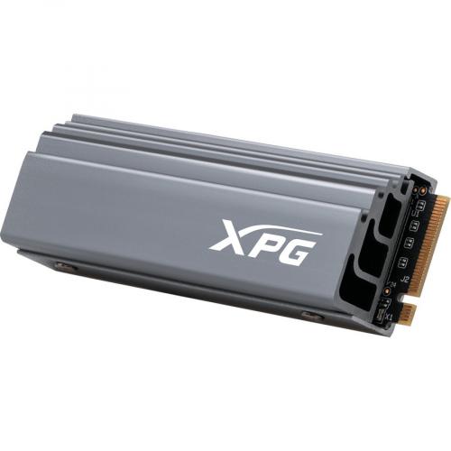 XPG GAMMIX S70 2 TB Rugged Solid State Drive   M.2 2280 Internal   PCI Express NVMe (PCI Express NVMe 4.0 X4) Alternate-Image2/500