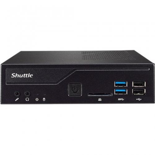 Shuttle XPC Slim DH410 Barebone System   Slim PC   Socket LGA 1200   1 X Processor Support Alternate-Image2/500