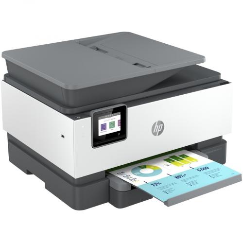 HP Officejet Pro 9015e Inkjet Multifunction Printer Color Copier/Fax/Scanner 32 Ppm Mono/32 Ppm Color Print 4800x1200 Dpi Print Automatic Duplex Print 25000 Pages 250 Sheets Input Color Flatbed Scanner 1200 Dpi Optical Scan Color Fax Wireless LAN Alternate-Image2/500