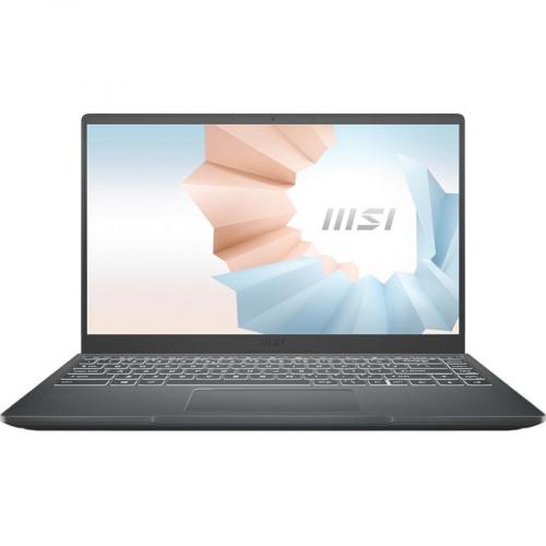 MSI Modern 14B207 14" Ultrabook Laptop Intel Core I5 1135G7 8GB 512GB SSD Win10 Carbon Gray Alternate-Image2/500