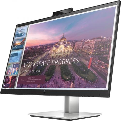 HP E24d G4 24" Class Webcam Full HD LCD Monitor   16:9   Black Alternate-Image2/500