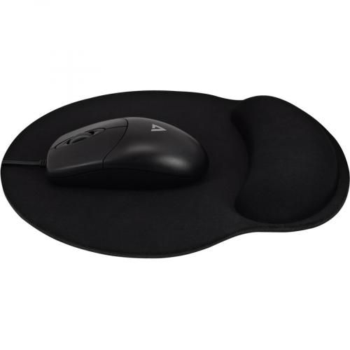 V7 Memory Foam Mouse Pad With Wrist Rest, Memory Foam, Ergo Wrist Support, Non Skid Bottom, Wrist Rest Alternate-Image2/500
