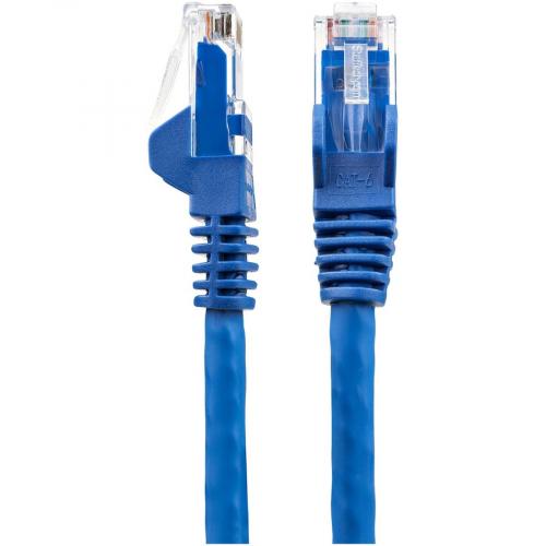 StarTech.com 6ft (1.8m) CAT6 Ethernet Cable, LSZH (Low Smoke Zero Halogen) 10 GbE Snagless 100W PoE UTP RJ45 Blue Network Patch Cord, ETL Alternate-Image2/500