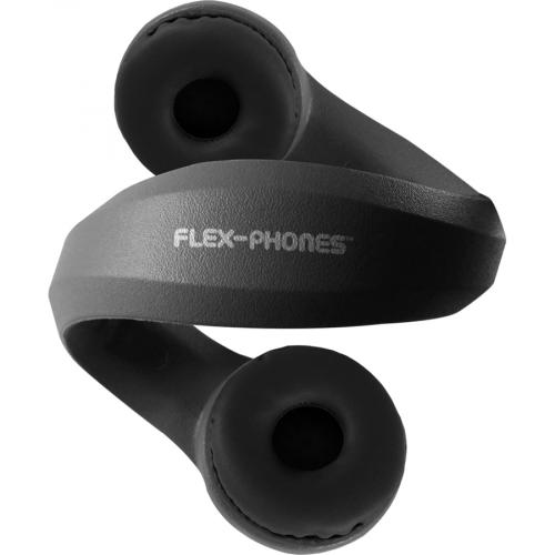 Hamilton Buhl Kid's Flex Phones TRRS Headset With Gooseneck Microphone   BLACK Alternate-Image2/500