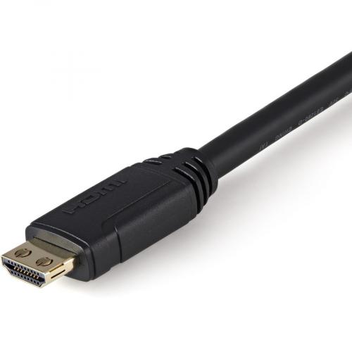 StarTech.com 9.8ft (3m) HDMI 2.0 Cable, 4K 60Hz Premium Certified High Speed HDMI Cable W/Ethernet, UHD HDMI Cord, M/M Gripping Connectors Alternate-Image2/500