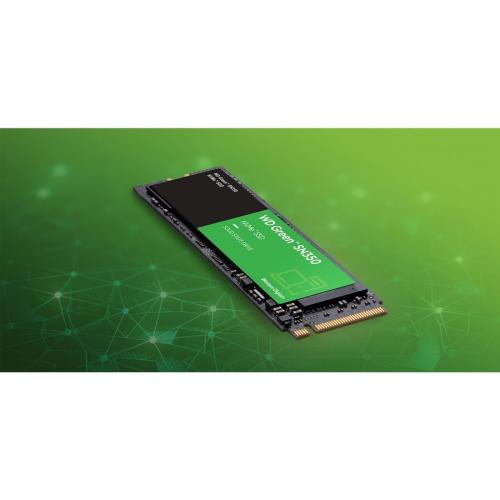 Western Digital Green SN350 WDS240G2G0C 240 GB Solid State Drive   M.2 2280 Internal   PCI Express NVMe (PCI Express NVMe 3.0 X4) Alternate-Image2/500