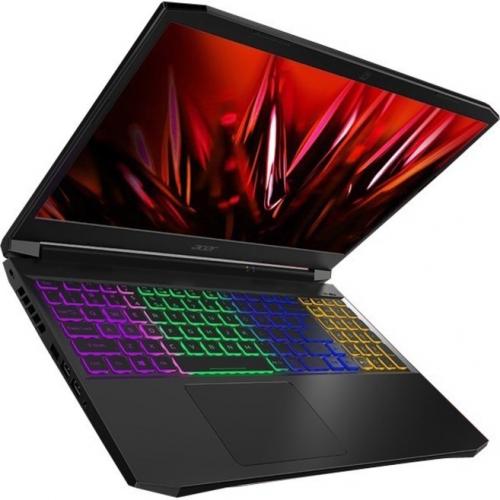 Acer Nitro 5 15.6" Gaming Notebook 144Hz AMD Ryzen 7 5800H 16GB RAM 256GB SSD NVIDIA GeForce GTX 1650 4 GB Shale Black Alternate-Image2/500