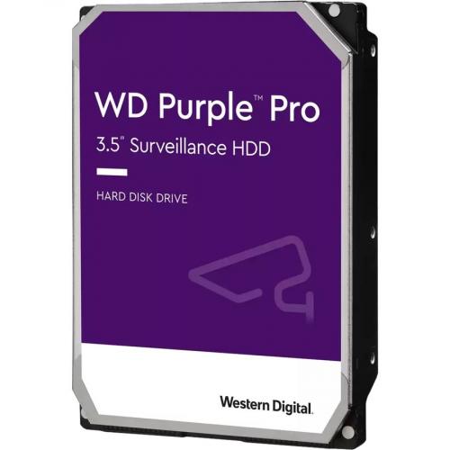 Western Digital Purple Pro WD121PURP 12 TB Hard Drive   3.5" Internal   SATA (SATA/600)   Conventional Magnetic Recording (CMR) Method Alternate-Image2/500