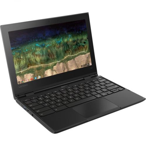 Lenovo 500e Chromebook 2nd Gen 81MC0059US 11.6" Touchscreen Convertible 2 In 1 Chromebook   HD   1366 X 768   Intel Celeron N4120 Quad Core (4 Core) 1.10 GHz   8 GB Total RAM   64 GB Flash Memory   Black Alternate-Image2/500