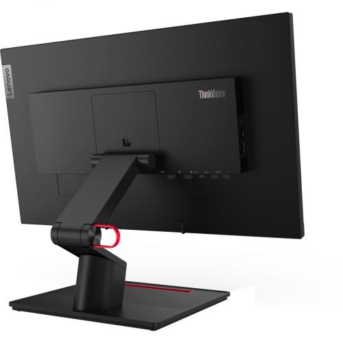 Lenovo ThinkVision T24t 20 23.8" 60Hz Touchscreen Full HD LCD Monitor   1920 X 1080 FHD Display @ 60 Hz   In Plane Switching (IPS) Technology   4 Ms Response Time   WLED Backlight   99% SRGB Color Gamut Alternate-Image2/500