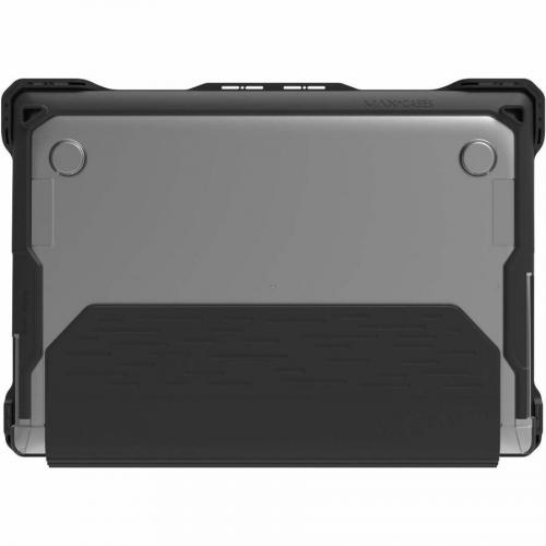 MAXCases, Chromebook Cases, 11, 11 Inches, Easy Installation, Durable Materials, Ideal For Schools, Lenovo 100e G2, Custom Color, Black, Clear Alternate-Image2/500
