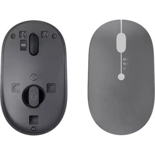 Lenovo Go Wireless Multi Device Mouse (Storm Grey) Alternate-Image2/500