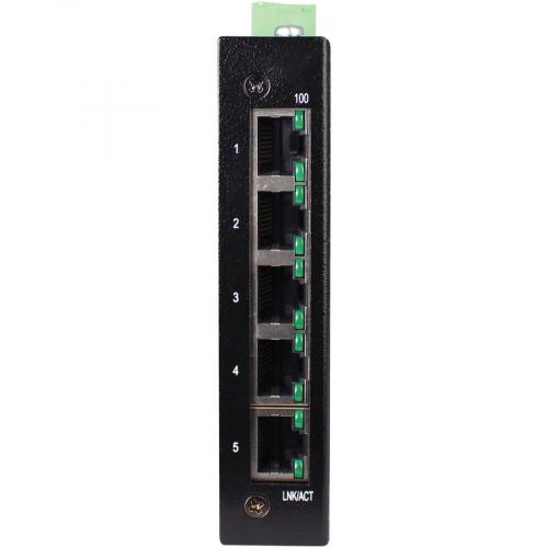 Tripp Lite By Eaton 5 Port Unmanaged Industrial Gigabit Ethernet Switch   10/100/1000 Mbps DIN/Wall Mount   TAA Compliant Alternate-Image2/500