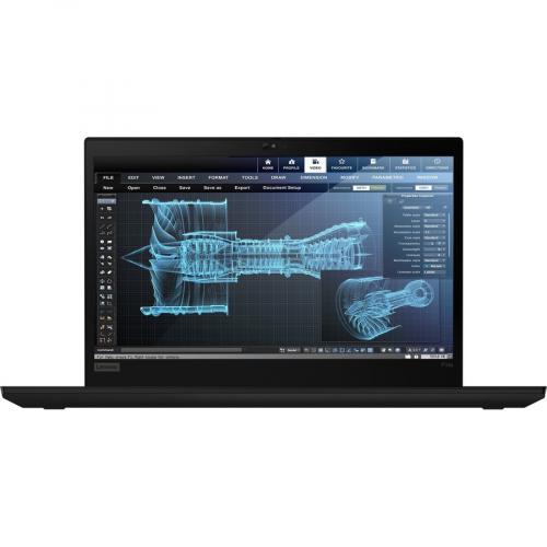 Lenovo ThinkPad P14s Gen 2 21A0003YUS 14" Mobile Workstation   Full HD   1920 X 1080   AMD Ryzen 5 PRO 5650U Hexa Core (6 Core) 2.30 GHz   16 GB Total RAM   512 GB SSD   Black Alternate-Image2/500