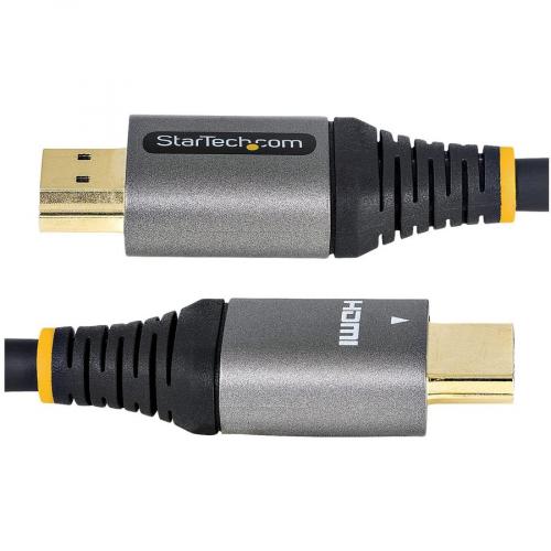 StarTech.com 6ft (2m) Premium Certified HDMI 2.0 Cable, High Speed Ultra HD 4K 60Hz HDMI Cable With Ethernet, HDR10, UHD HDMI Monitor Cord Alternate-Image2/500