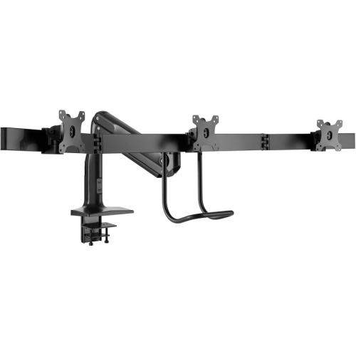 Tripp Lite By Eaton Safe IT Precision Placement Triple Display Desk Clamp/Grommet With Premium Gas Spring Arm And Antimicrobial Tape For 17" To 32" Displays Alternate-Image2/500
