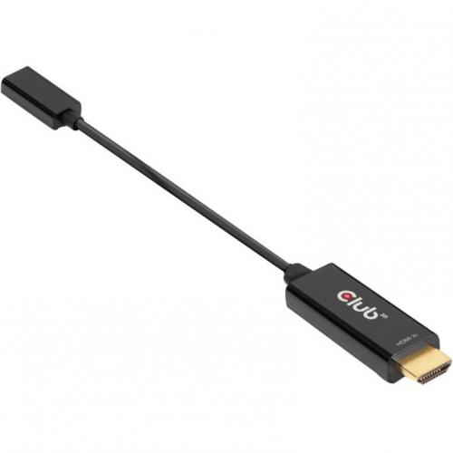 Club 3D HDMI To USB Type C 4K60Hz Active Adapter M/F Alternate-Image2/500