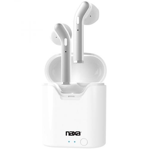 Naxa True Wireless Earphones With Charging Battery Case Alternate-Image2/500