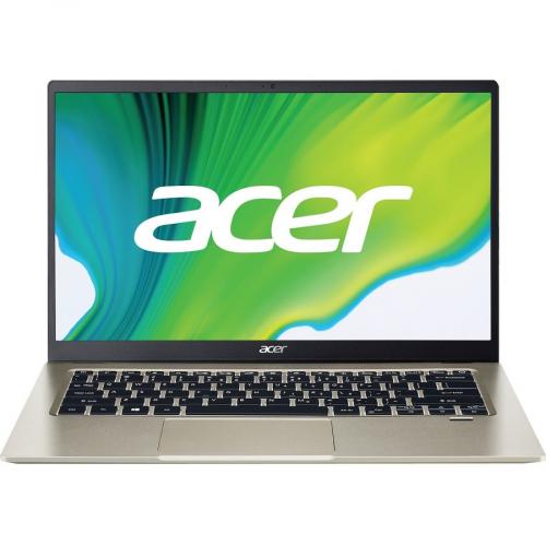 Acer Swift 1 SF114 34 SF114 34 P8JE 14" Notebook   Full HD   1920 X 1080   Intel Pentium Silver N6000 Quad Core (4 Core) 1.10 GHz   4 GB Total RAM   128 GB Flash Memory   Gold Alternate-Image2/500