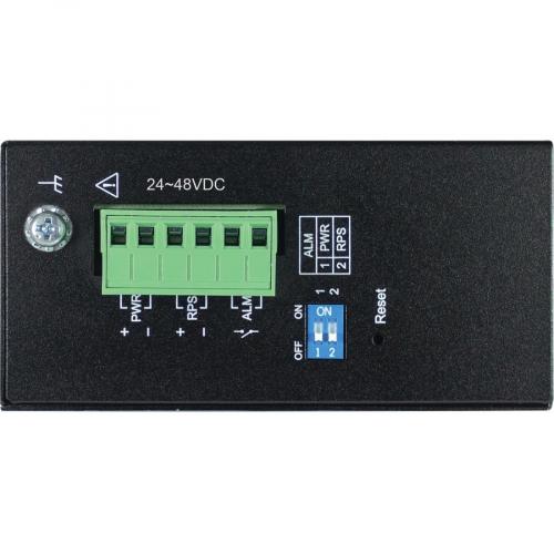 Tripp Lite By Eaton 8 Port Managed Industrial Gigabit Ethernet Switch   10/100/1000 Mbps, 2 GbE SFP Slots,  40?&deg; To 75?&deg;C, DIN Mount   TAA Compliant Alternate-Image2/500