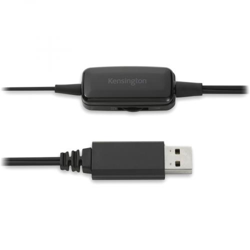 Kensington Classic USB A Mono Headset With Mic And Volume Control Alternate-Image2/500