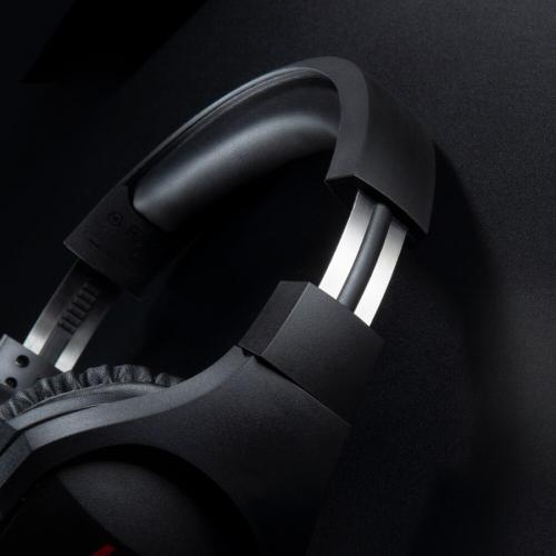 HyperX Cloud Stinger Gaming Headset Black Red   Lightweight With 90 Degree Rotating Ear Cups   HyperX Signature Comfort And Durability   Swivel To Mute Noise Cancelling Mic   DTS Headphone:X Spatial Audio   Multi Device Compatibility Alternate-Image2/500