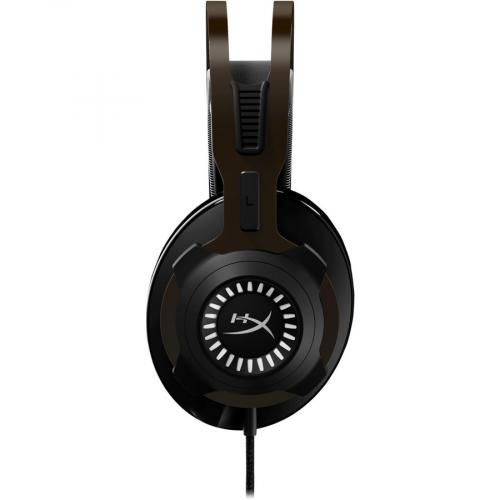 HP HyperX Cloud Revolver Gunmetal   Wired Gaming Headset + 7.1   USB, Mini Phone (3.5mm)   3.28 Ft Cable   Electret, Condenser, Uni Directional, Noise Cancelling Microphone   Noise Canceling Alternate-Image2/500