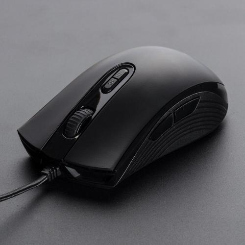 HyperX Pulsefire Core RGB Gaming Mouse   Comfortable Symmetric Design   Seven Programmable Buttons   6200 DPI / 220 IPS / 30G   Large Mouse Skates   Weight: 87g Alternate-Image2/500