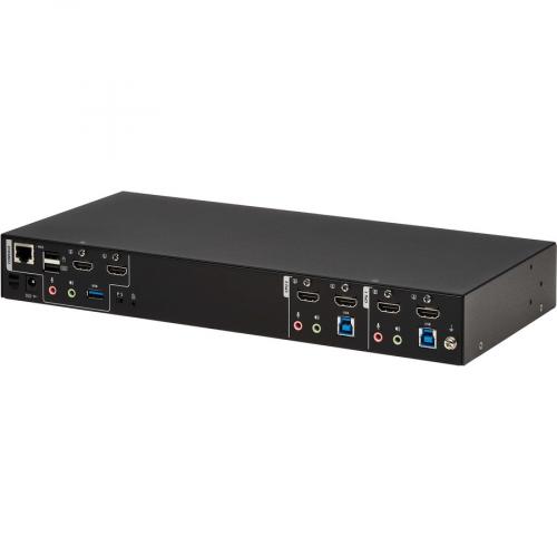 Tripp Lite By Eaton 2 Port HDMI Dual Display KVM Switch   4K 60 Hz, USB 3.2 Gen 1, HDCP 2.2, USB Sharing Alternate-Image2/500