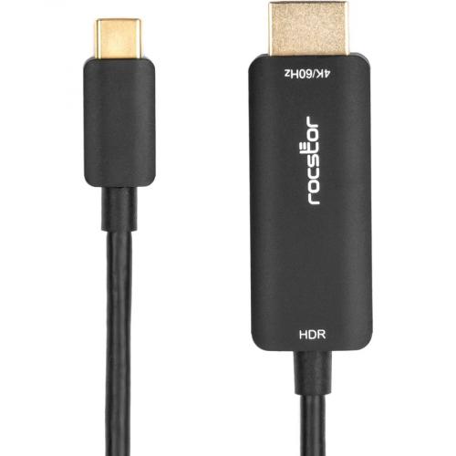 Rocstor Premium USB C To HDMI Cable 4K/60Hz Alternate-Image2/500
