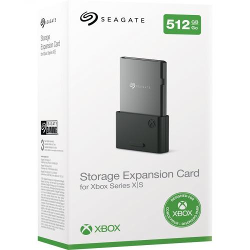 Seagate STJR512400 512 GB Portable Solid State Drive   External   PCI Express NVMe   Black Alternate-Image2/500