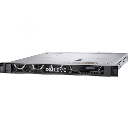 Dell EMC PowerEdge R450 2U Rack Mountable Server   1 X Intel Xeon Silver 4310 2.10 GHz   16 GB RAM   480 GB SSD   (1 X 480GB) SSD Configuration   Serial ATA/600, 12Gb/s SAS Controller Alternate-Image2/500