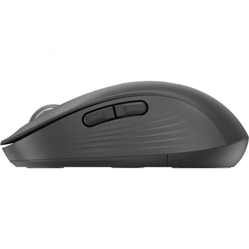 Logitech Signature M650 L Full Size Wireless Mouse   For Large Sized Hands, 2 Year Battery, Silent Clicks, Customizable Side Buttons, Bluetooth, Multi Device Compatibility (Graphite) Alternate-Image2/500