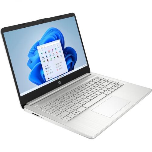 HP 14 Series 14" Notebook Intel Pentium Silver N5030 4GB RAM 128GB SSD Intel UHD Graphics 650 Natural Silver   Intel Pentium Silver N5030 Quad Core   1366 X 768 HD Display   4 GB RAM   128 GB SSD   Includes HP X3000 G2 Mouse Alternate-Image2/500