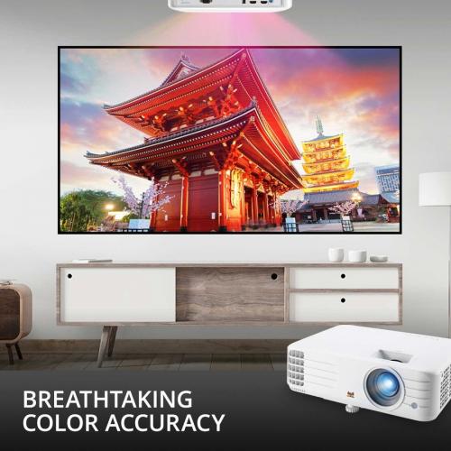 ViewSonic PX701HDH 1080p Projector, 3500 Lumens, SuperColor, Vertical Lens Shift, Dual HDMI, 10w Speaker, Enjoy Sports And Netflix Streaming With Dongle Alternate-Image2/500