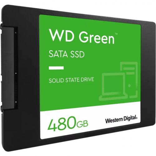 WD Green WDS480G3G0A 480 GB Solid State Drive   2.5" Internal   SATA (SATA/600) Alternate-Image2/500