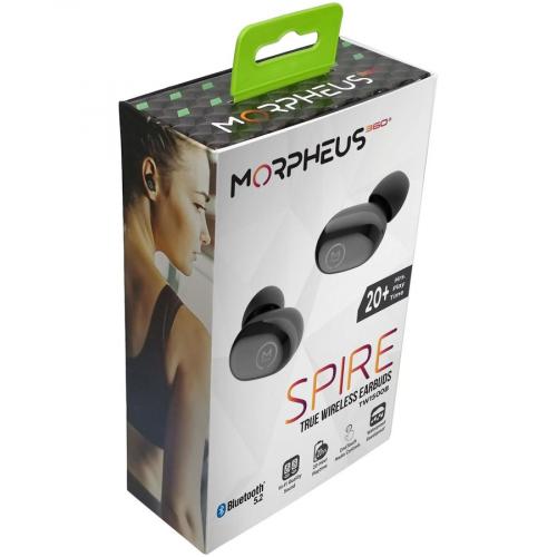 Morpheus 360 Spire True Wireless Earbuds   Bluetooth In Ear Headphones With Microphone   TW1500B Alternate-Image2/500