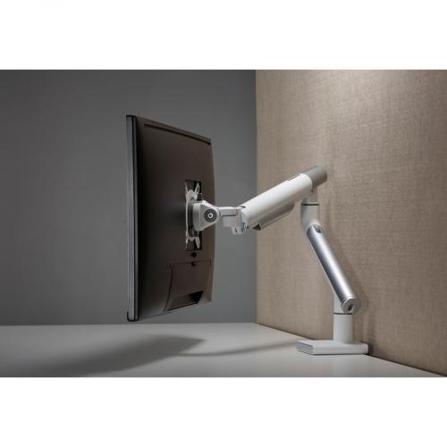 Amer HYDRA1A Mounting Arm For Monitor, Curved Screen Display, Display Screen   Textured White, Space Gray Alternate-Image2/500
