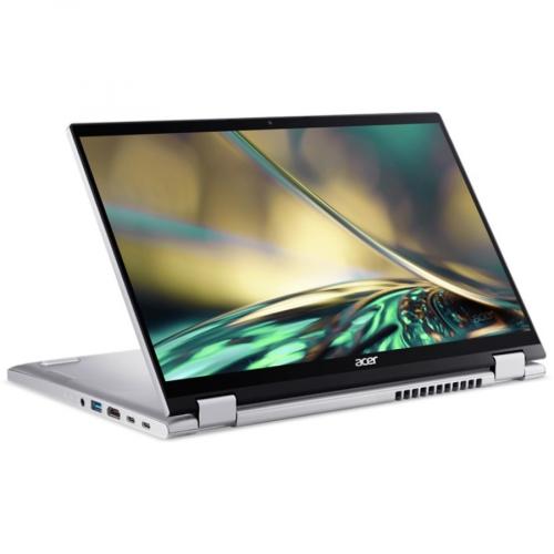 Acer Spin 3 SP314 55N SP314 55N 510G 14" Touchscreen Convertible 2 In 1 Notebook   Full HD   1920 X 1080   Intel Core I5 12th Gen I5 1235U Deca Core (10 Core) 1.30 GHz   8 GB Total RAM   512 GB SSD   Pure Silver Alternate-Image2/500