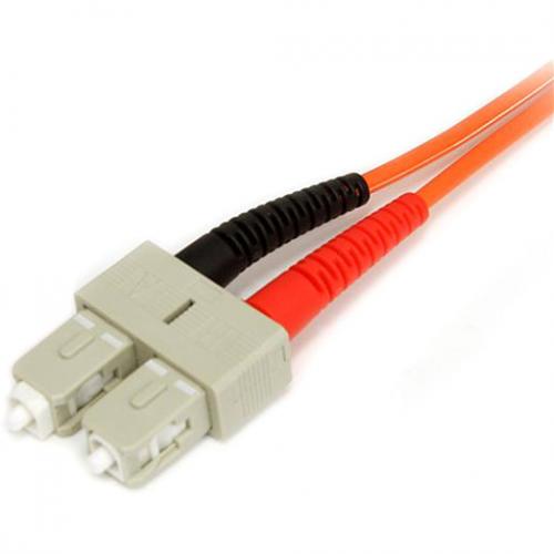 StarTech.com 7m Fiber Optic Cable   Multimode Duplex 62.5/125   LSZH   LC/SC   OM1   LC To SC Fiber Patch Cable Alternate-Image2/500