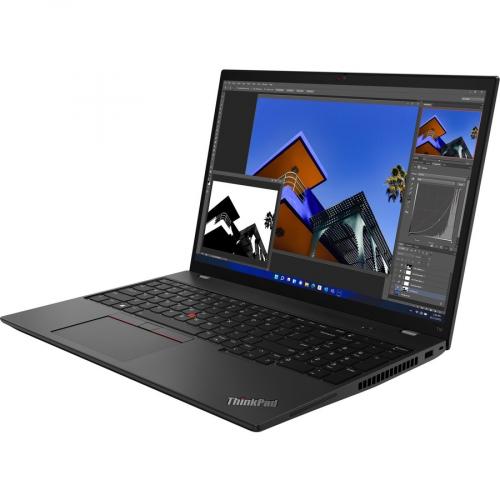 Lenovo ThinkPad T16 Gen 1 21CH0004US 16" Notebook   WUXGA   1920 X 1200   AMD Ryzen 5 PRO 6650U Hexa Core (6 Core) 2.90 GHz   16 GB Total RAM   256 GB SSD   Villi Black Alternate-Image2/500