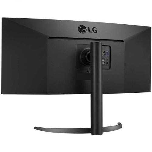 LG Ultrawide 34BP85CN B 34" Class UW QHD Curved Screen Gaming LCD Monitor   21:9   Glossy Black, Black Hairline, Textured Black Alternate-Image2/500