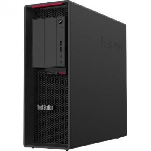 Lenovo ThinkStation P620 Workstation TR PRO 5945WX 32GB RAM 1TB SSD NVIDIA T400 4GB Black   AMD Ryzen Threadripper PRO 5945WX Dodeca Core   NVIDIA T400 4GB Graphics   32GB DDR4 RAM   AMD WRX80 Chipset   Keyboard And Mouse Included Alternate-Image2/500