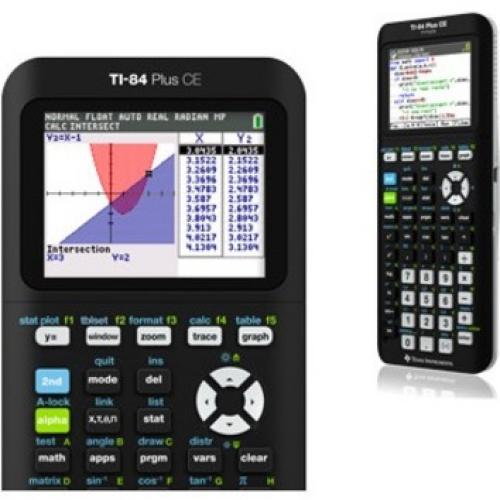 Texas Instruments TI 84 Plus CE Graphing Calculator Alternate-Image2/500